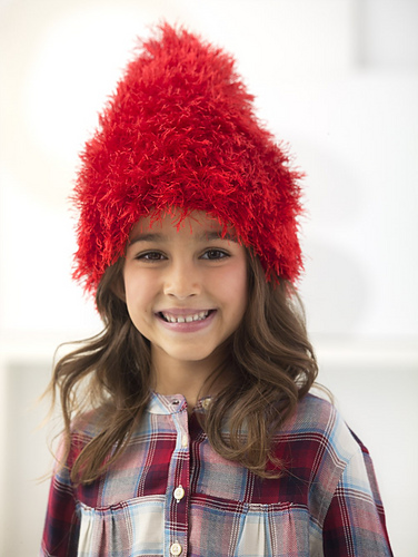 Fun Fur Troll Hat crochet