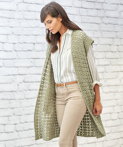 Sage Stitch Long Cardigan