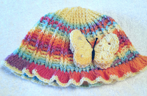 Ruth's Butterfly Kisses Hat