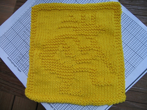 Kokopeli Dishcloth
