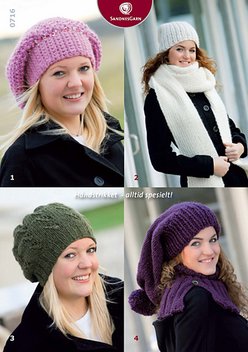 Nr.0716 Lue med heklet kant