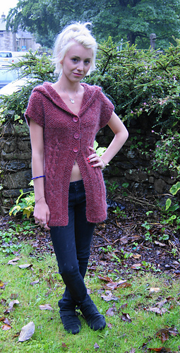 Liza Short Sleeve Waistcoat/Jacket