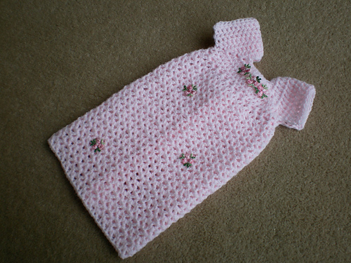 Cuddles Crochet Gown