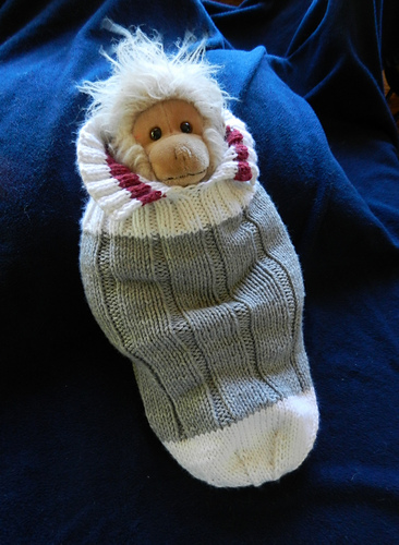 Work Sock Baby (Monkey) Snuggler
