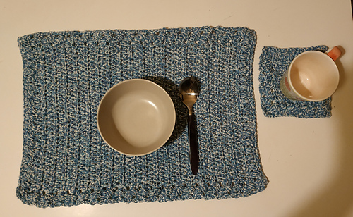 Sunny Hollow Placemat and Coaster Set
