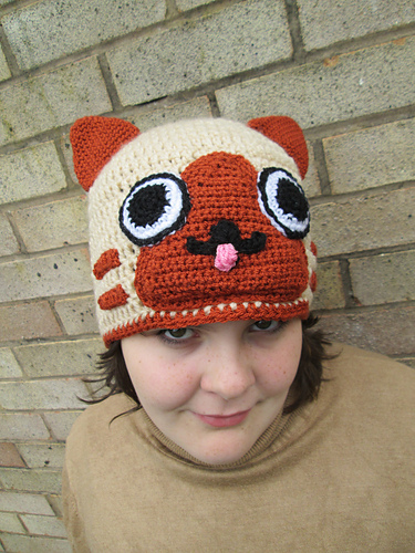 Felyne crochet hat
