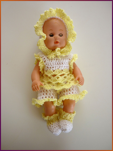 Sunflower Angel Layette