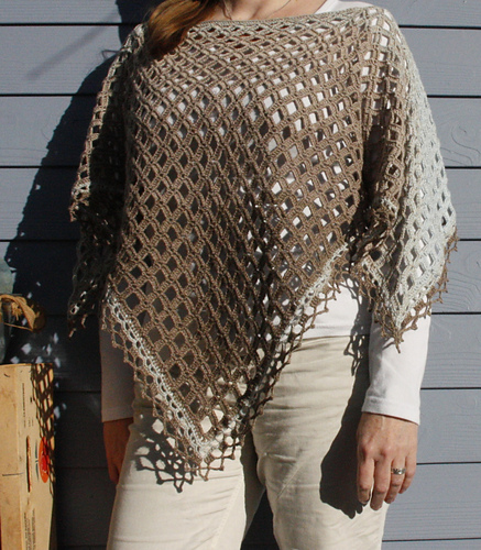 Poncho + Schal "Linlithgow"