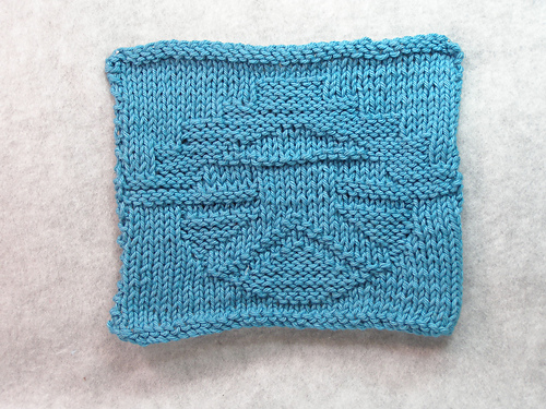 SW Indian Corn Maiden Dishcloth