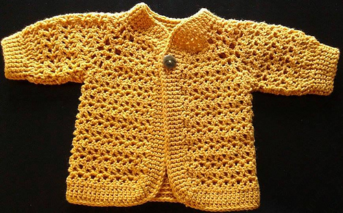 V-stitch Toddler Cardigan