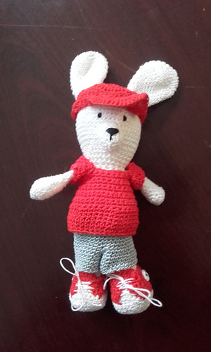 shorts and t-shirt for bunny