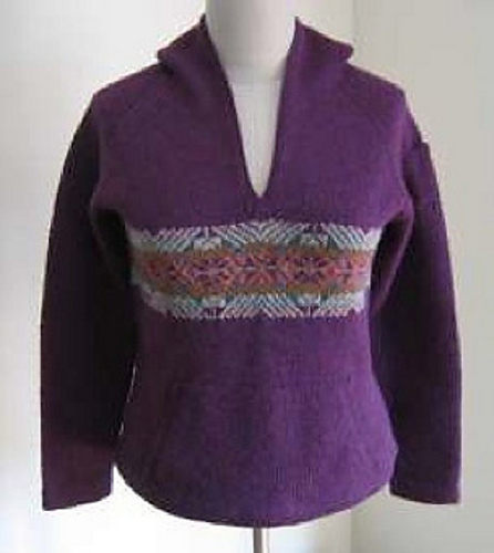 Roslin Fair Isle Hoodie