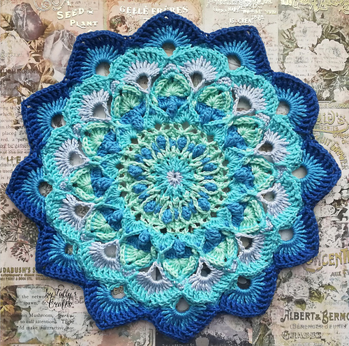 Peacock Feather Mandala