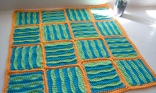 Wavy Baby Blanket