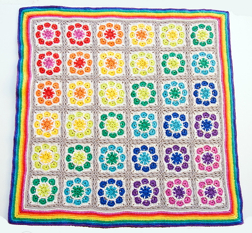 Magic Rainbow Baby Blanket