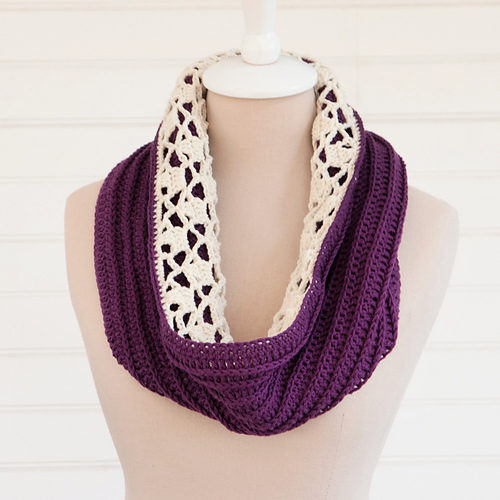 Snow Drops Reversible Cowl