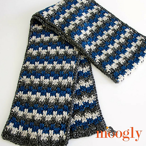 Stripes and Blocks Scarf