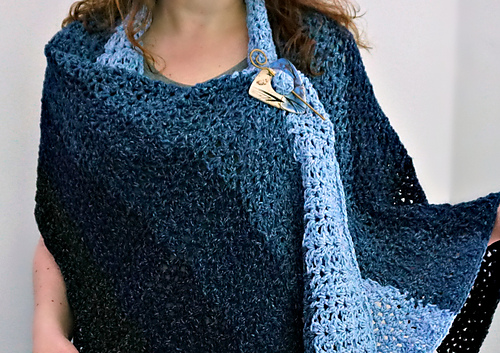 Denim Ombre Wrap