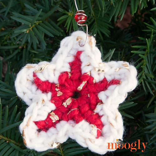 Rustic Luxury Star Ornament