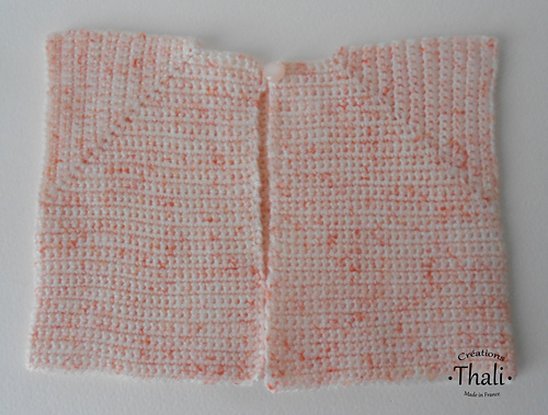 Gilet prématuré sans couture