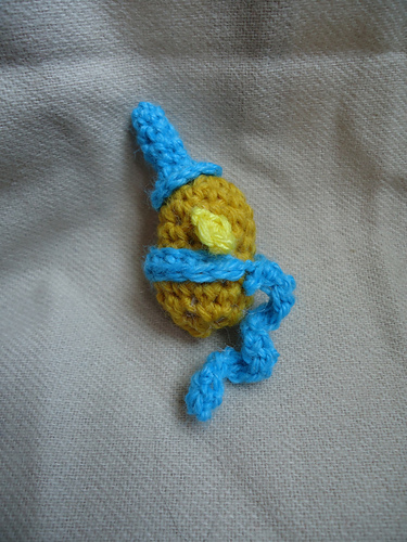 chicken with a hat