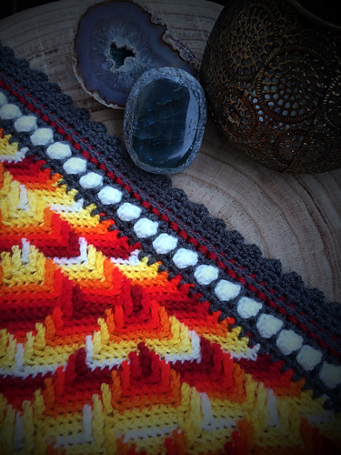Border for Nomad by Fate Triangle Wrap