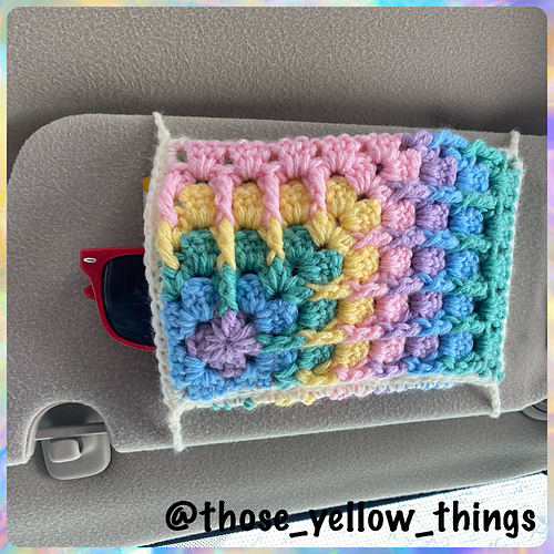 Car Sun Visor Pouch