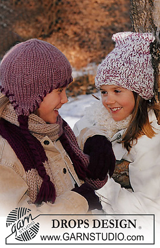 s12-4 Hat and scarf (model on the right)