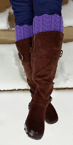 Abigails Cuffs and Cowl