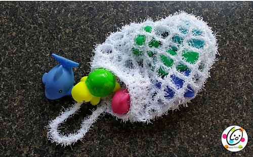 Bath Scrubby Bag