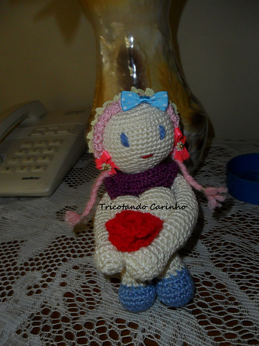 Boneca de Crochê Raquel