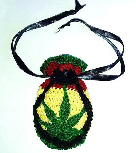 WacKy Tobacky Drawstring Bag