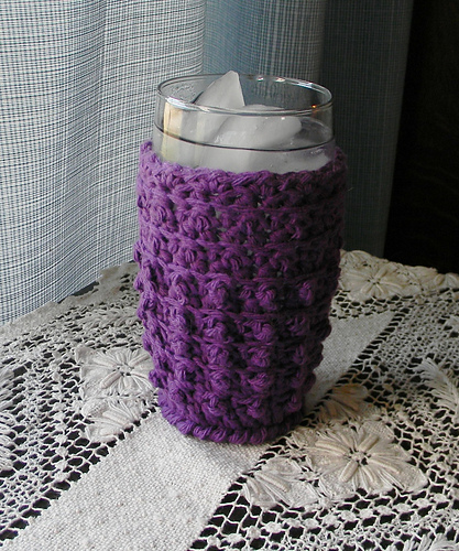 Coaster Cozy Koozie for Iced Drinks