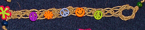Hippie Hemp Teacher's Bracelet