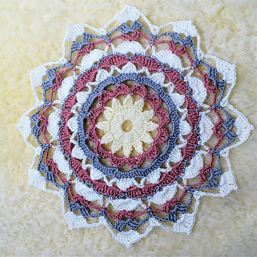 Mandala Rays Coaster