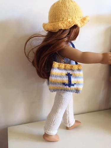 Tote bag for 18" doll