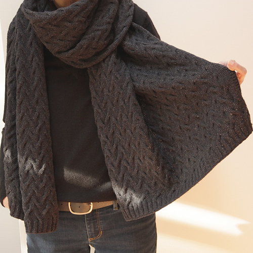 Floating Cables Wrap or Scarf
