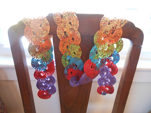 Overlapping Circles Scarf