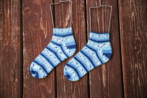 Toes Up Vanilla Socks