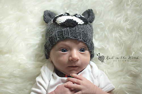 Little Rascal Raccoon Beanie