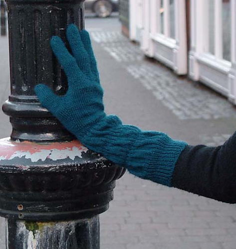 Ruched Gloves