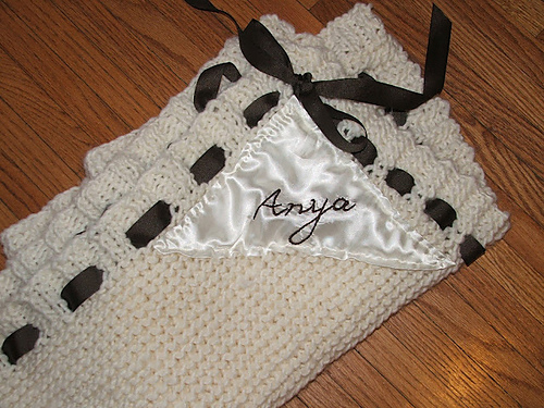 “Once Upon a Time”  inspired baby blanket