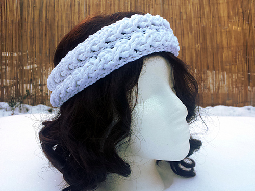 Cotton Cables Earwarmer Headband or Bracelet