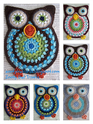 Zooty Owl Trivets