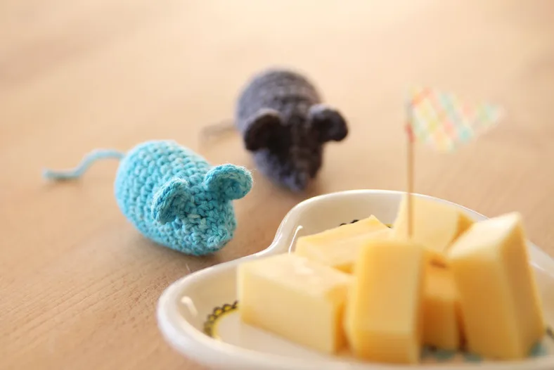 Cheeky Mice cat toy pattern