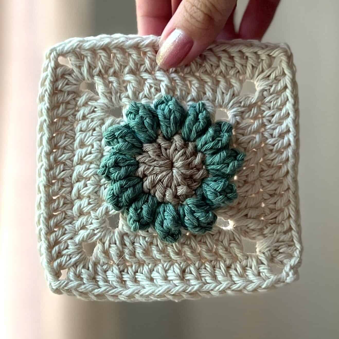 Crochet Flower Granny Square