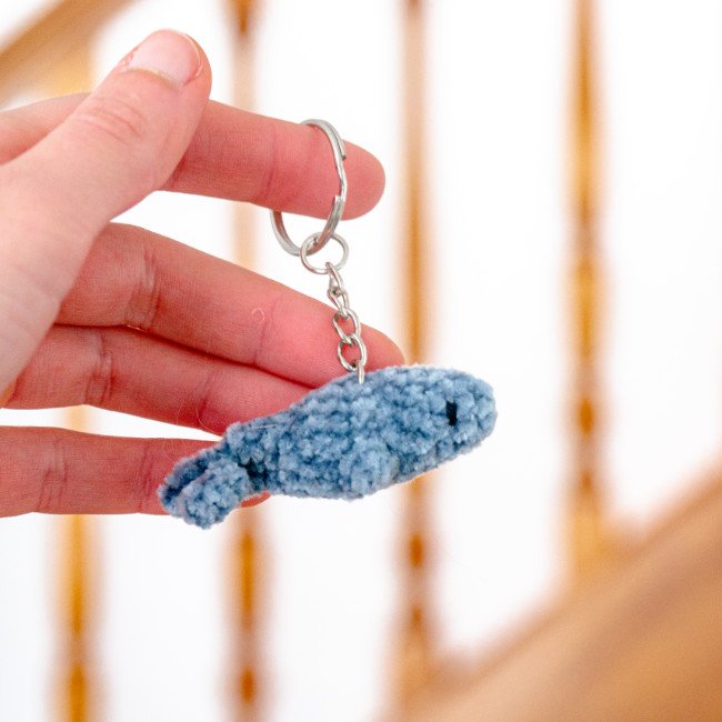 Fish keychain