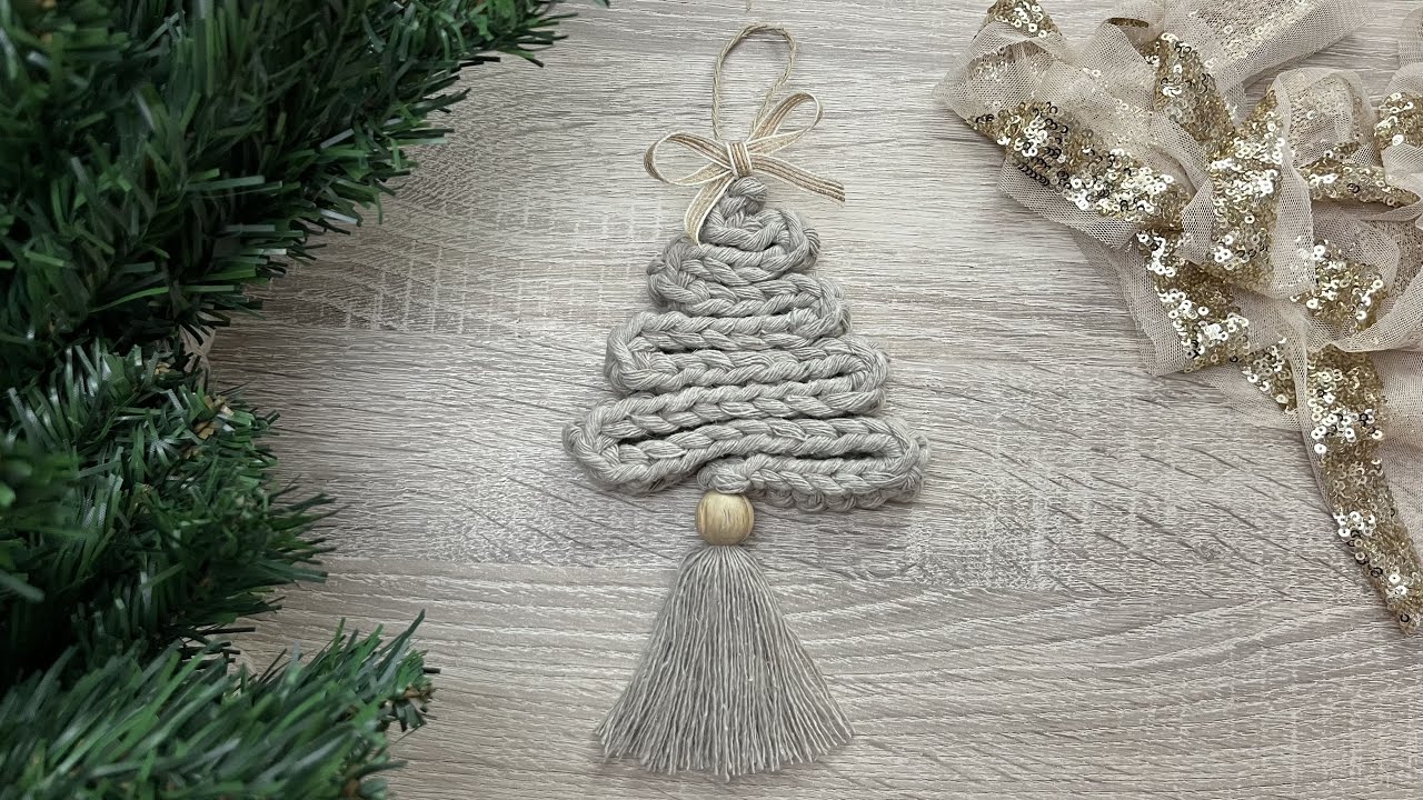 Crochet Christmas tree / Christmas decorations / Crochet Christmas tree