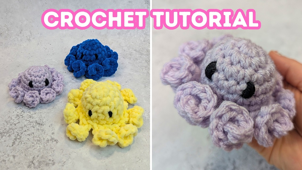 Why is this No-Sew octopus so popular? | Crochet Octopus Plushie π | New and Trendy Crochet Tutorial