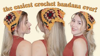 Granny Square Bandana Tutorial ~ ๐ฌ๐ธ๐ฝ๐ฝ๐ช๐ฐ๐ฎ๐ฌ๐ธ๐ป๐ฎ ~
